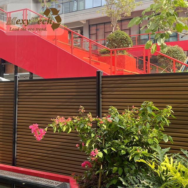  Valla compuesta insonor al aire libre