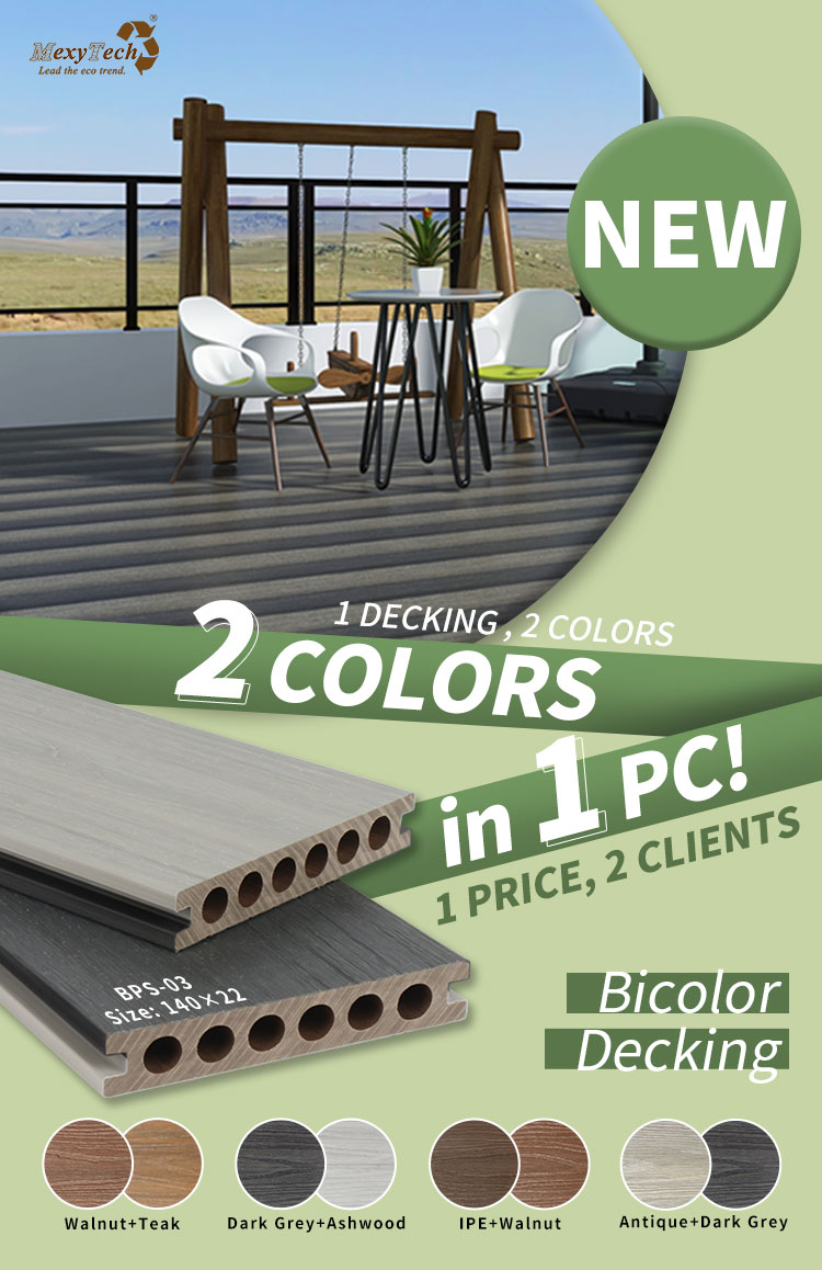 Decisi&oacute;n de bicolor - Teak e IPE