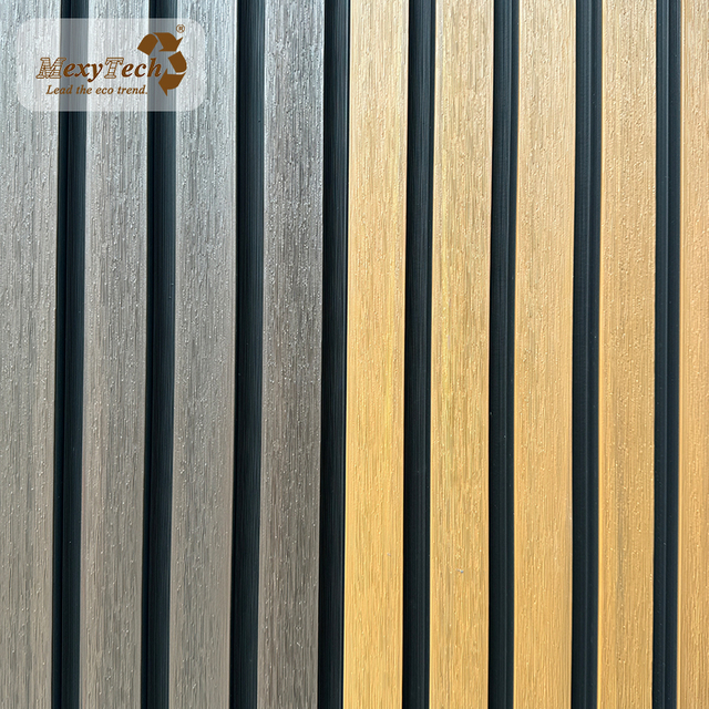 Cambradillo de pared exterior de doble color: una estética moderna con innovaciones de slat WPC