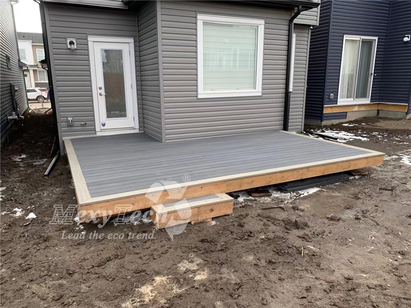 Mexytech Coextrusion Decking Project in Canada(2)