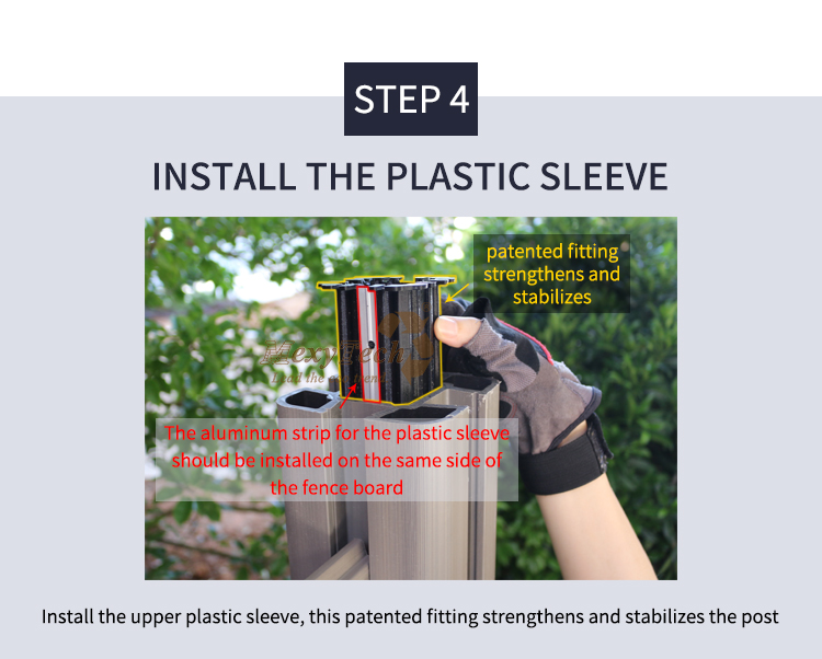 Suprotect Grey Dark Grey WPC Privacy Fence