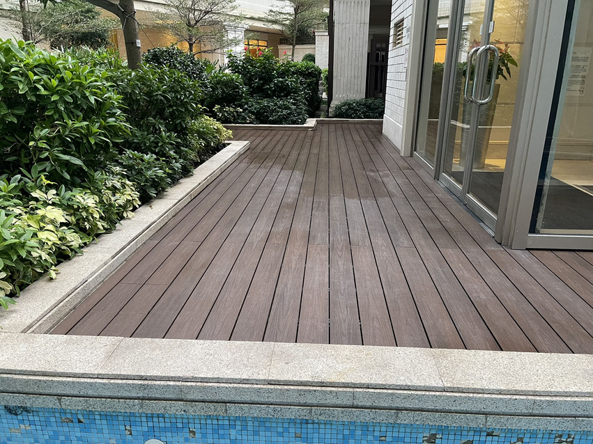 WPC Decking Project in Hongkong
