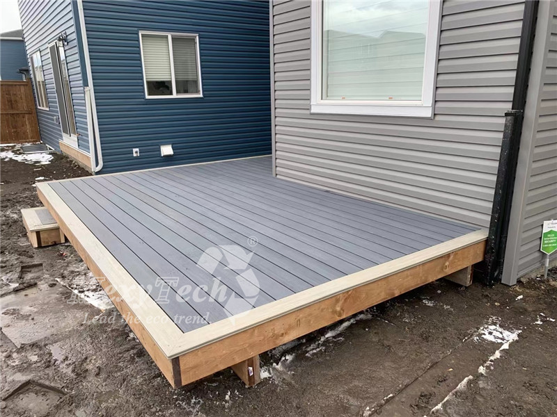 Mexytech Coextrusion Decking Project in Canada(3)