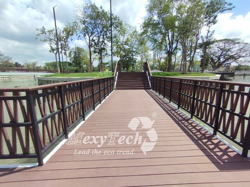 Thailand Pumrak Park WPC Decking Project