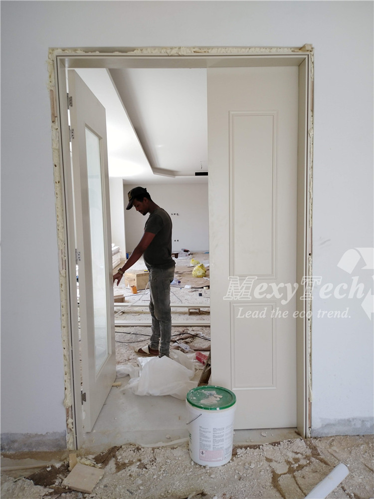 WPC Door Project in Saudi Arabia