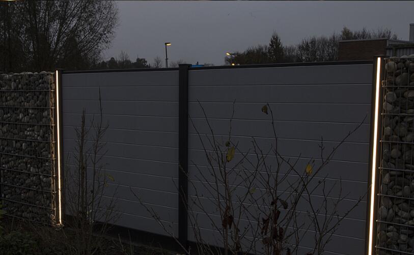 Luces de valla de Mecofence WPC