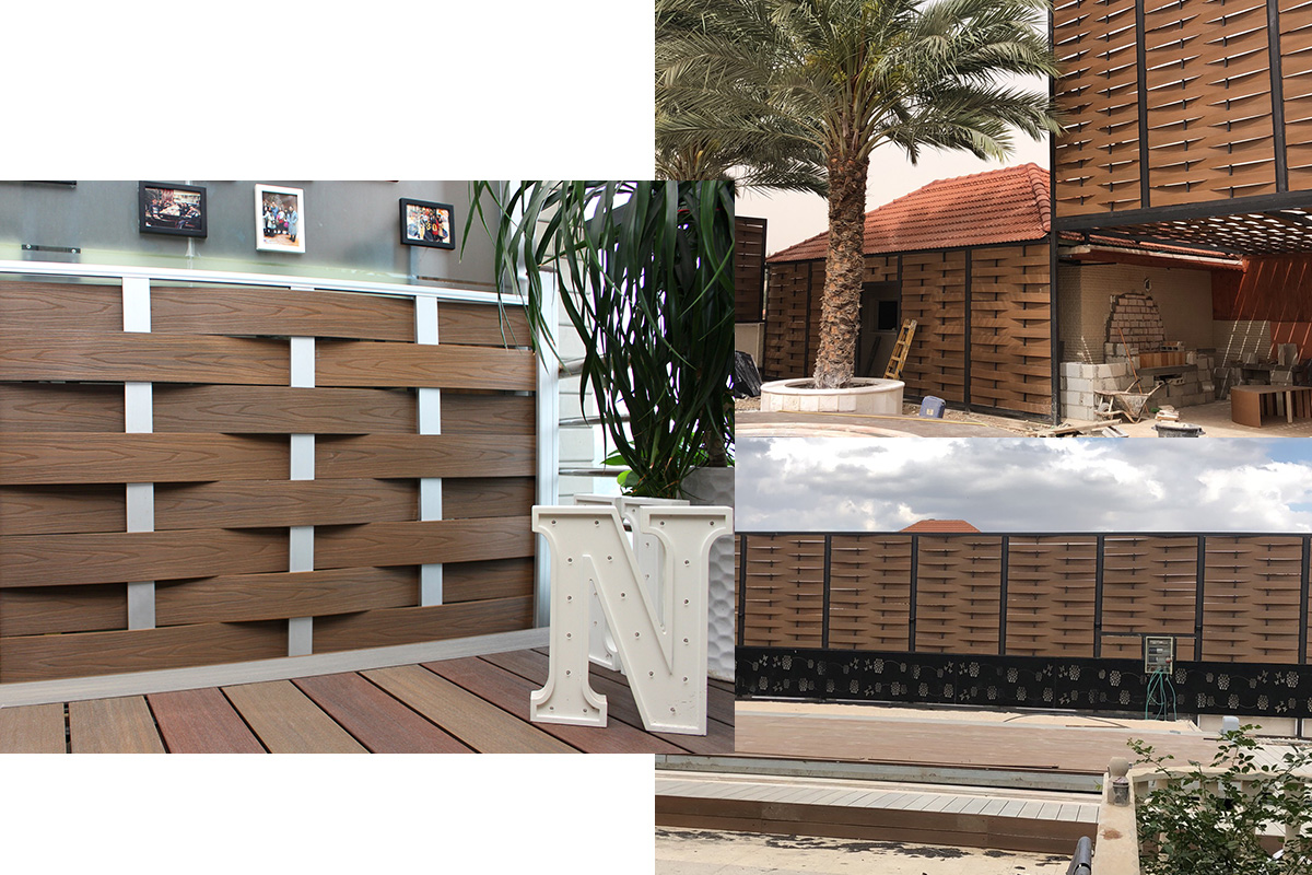 Woven Wood Fence Panels