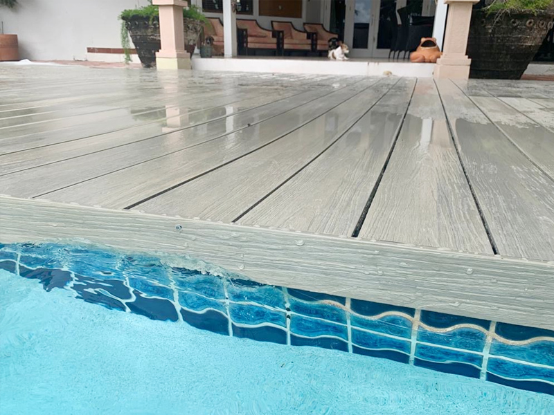 WPC Floor Sealing Makes Your Balcony More Beautiful