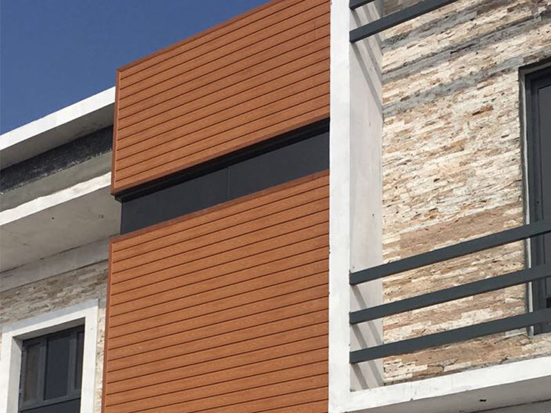 Revestimiento de pared exterior WPC
