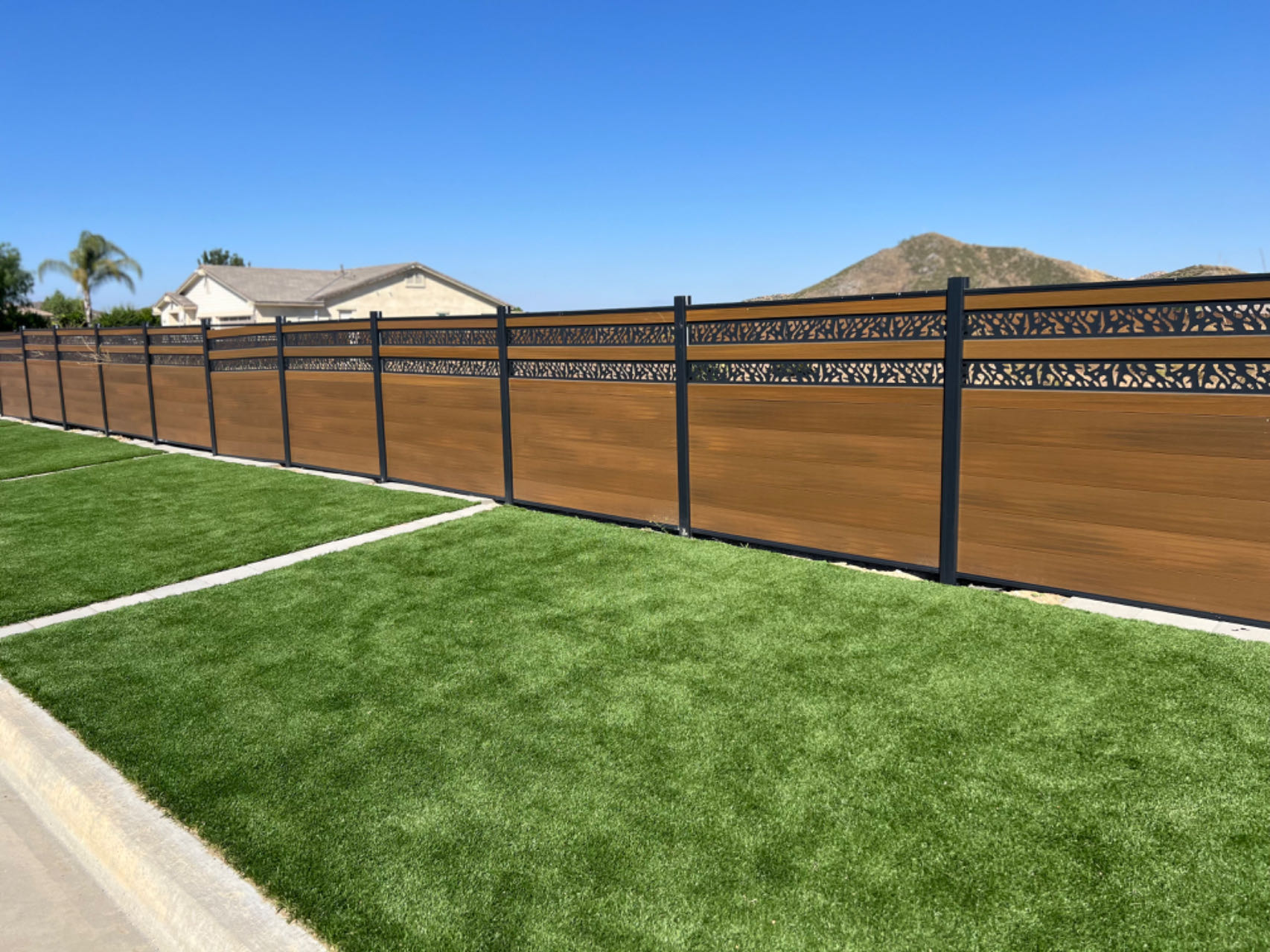 tableros de cerca compuestos