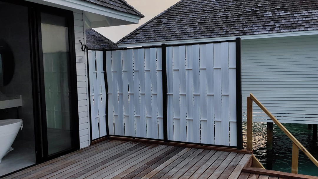 Cerca de WPC en color blanco