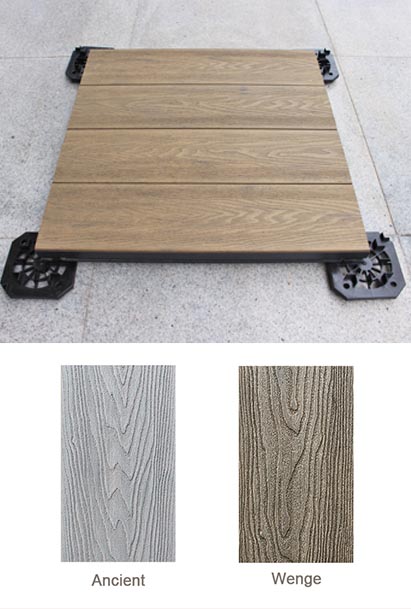 Baldosas de cubierta de WPC