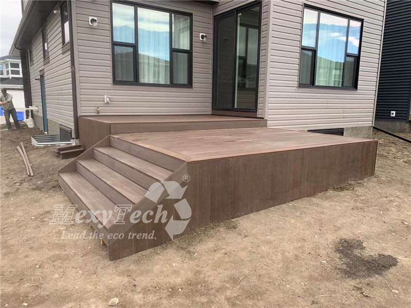 Mexytech Coextrusion Decking Project in Canada