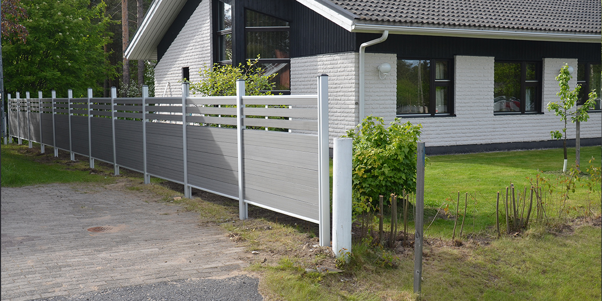 Valla del enrejado medio