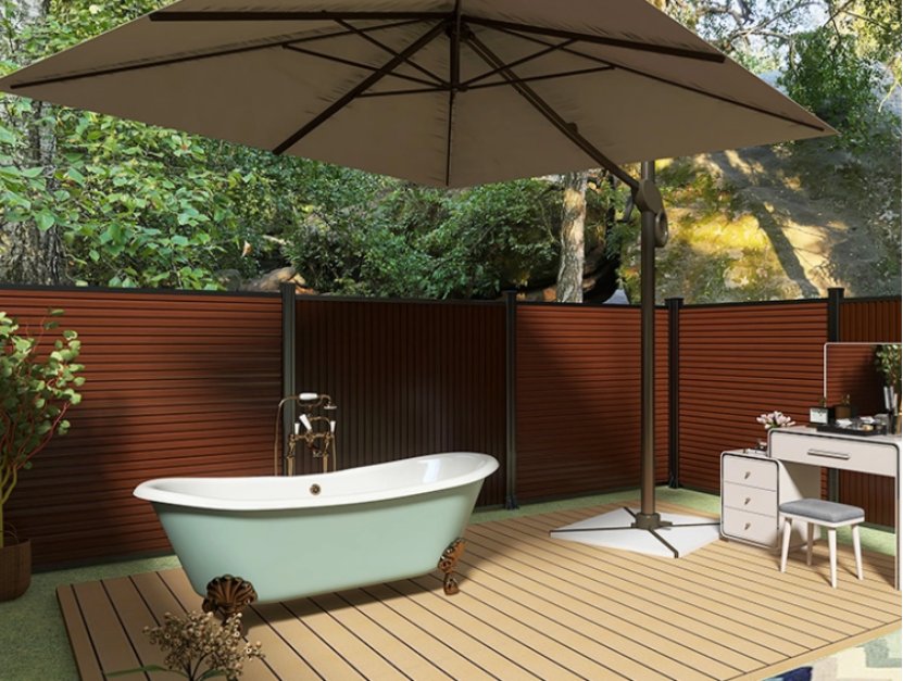 Por qué los principales desarrolladores eligen FlowShield WPC Fence: Privacy + Ventilación = Satisfacción del inquilino