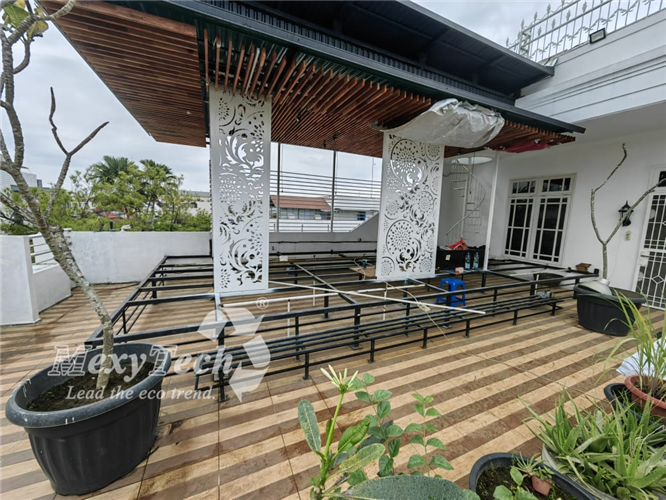 Co-extrusion Decking Project in Indonesia