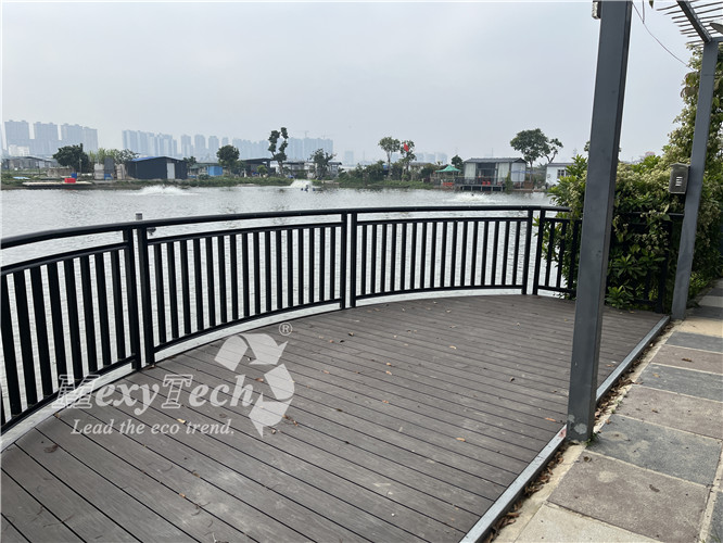 Co-extrusion Decking Project in China (2)