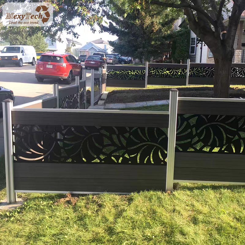 Valla de jard&iacute;n compuesto