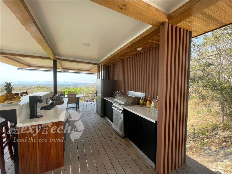 Co-extrusion Decking Project in Costa Rica