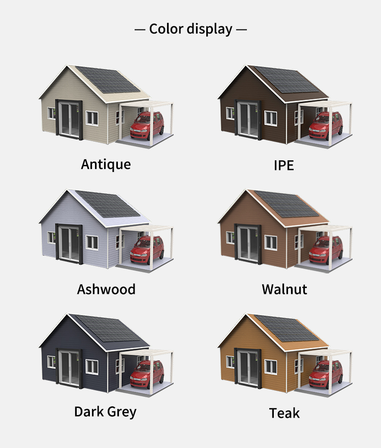 casa de madera prefabricada