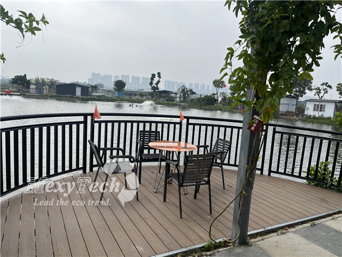 Co-extrusion Decking Project in China