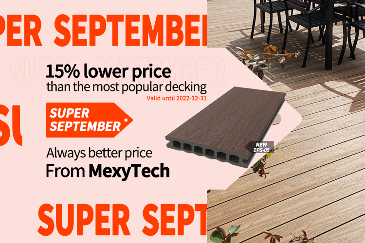 Nuevo dise&ntilde;o de cubierta de WPC