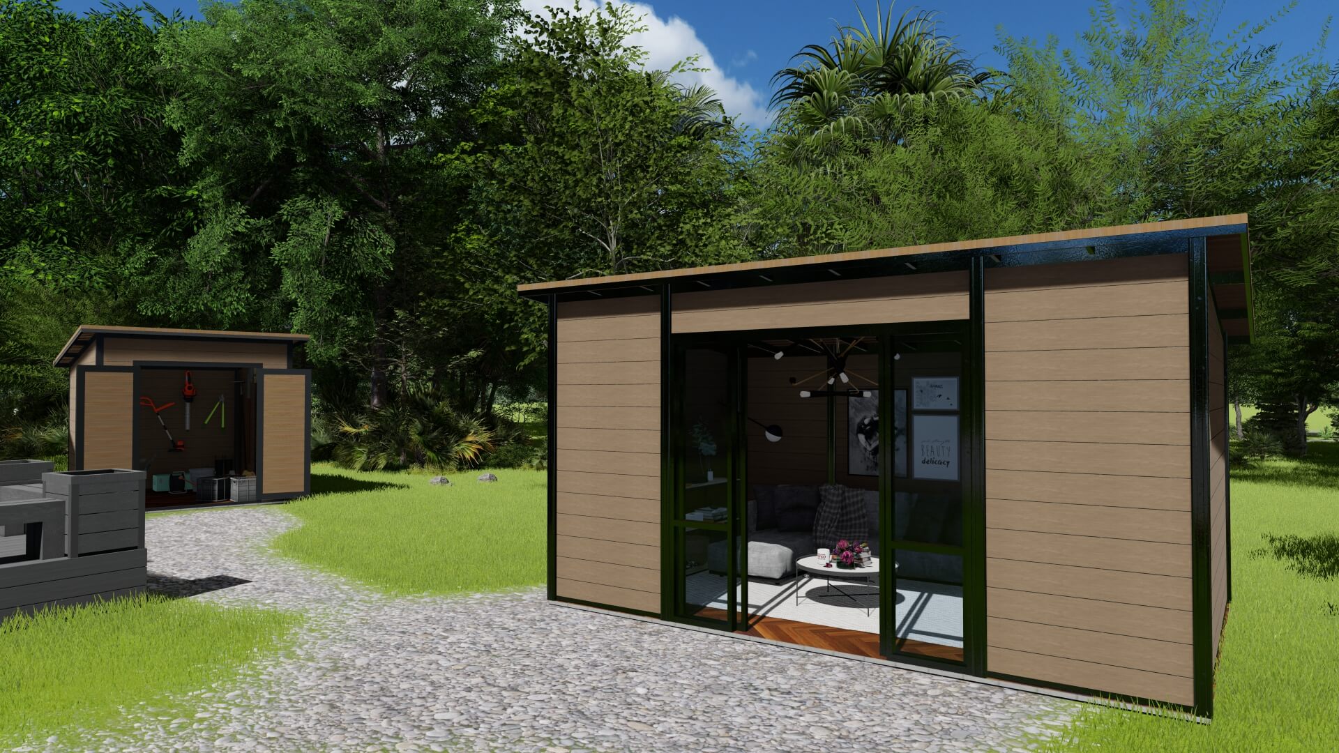 jard&iacute;n de verano