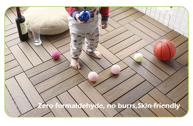 Baldosas de cubierta de WPC