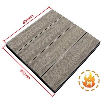 Baldosas de cubierta de WPC