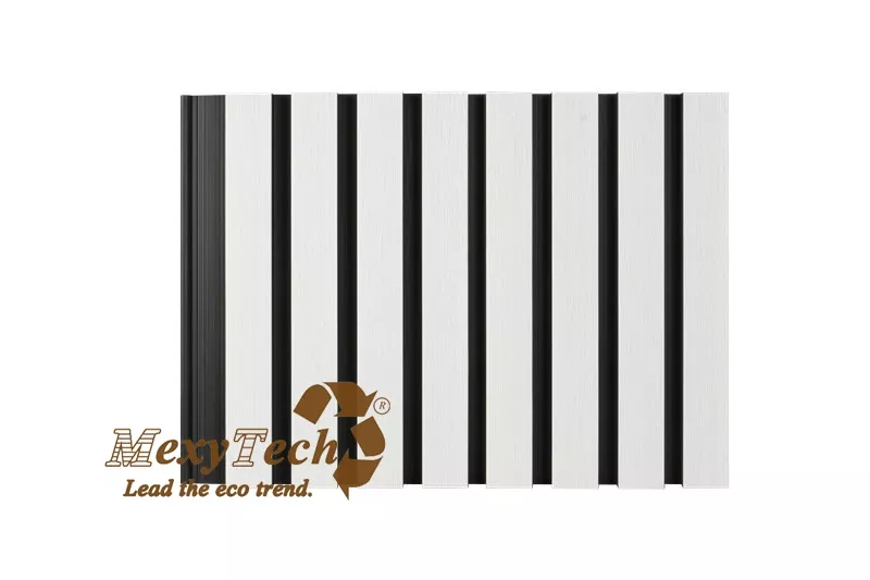 Revestimiento de pared exterior de dos colores