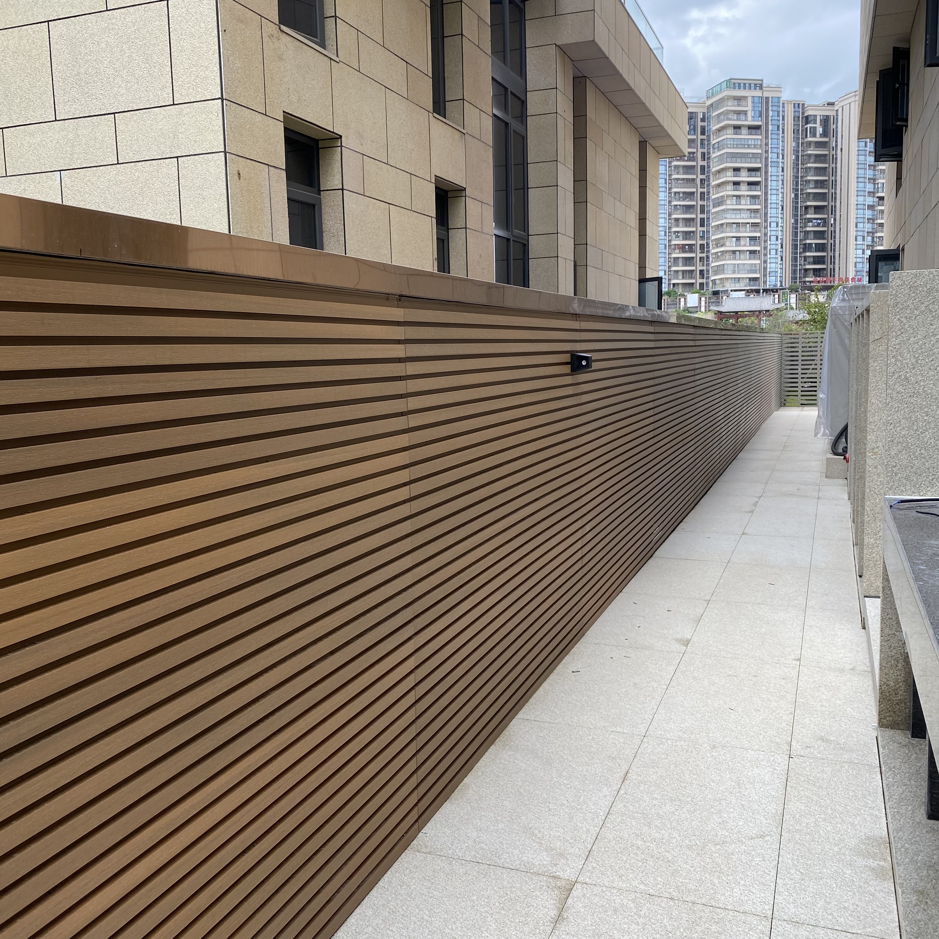 panel de pared de WPC