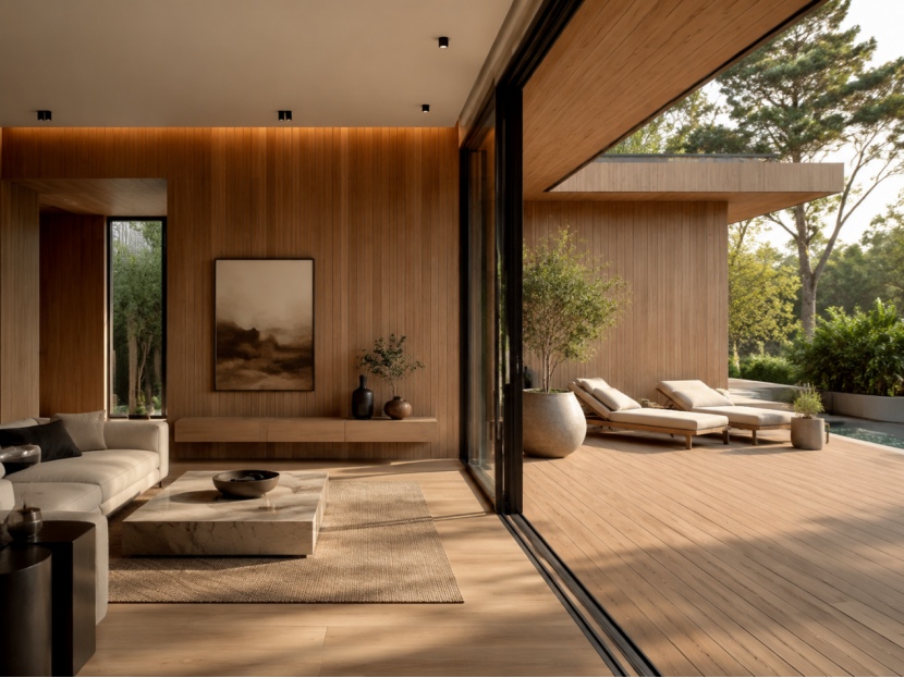 Paneles de pared de WPC para interiores y exteriores: una guía de diseño para 2026
